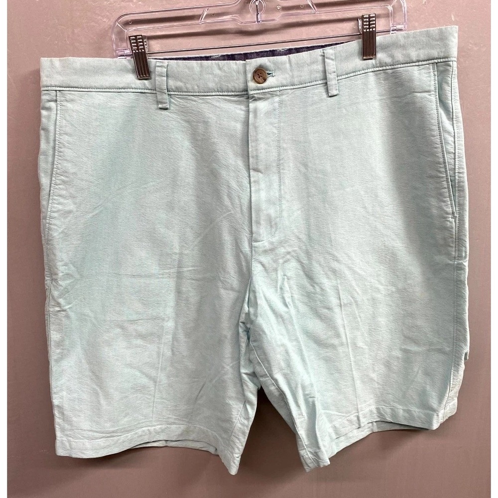 Banana Republic Chino Shorts Mens 38 Mint Green Cotton Casual Wear Zip Fly